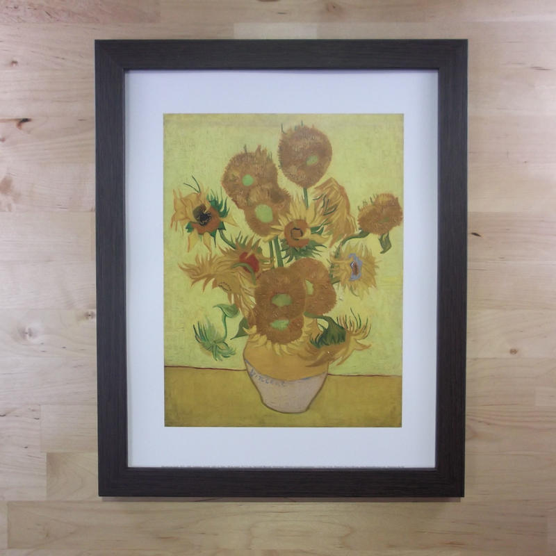 即納 最大半額 美品 ひまわり Gogh Van アートプリント 絵画 タペストリ