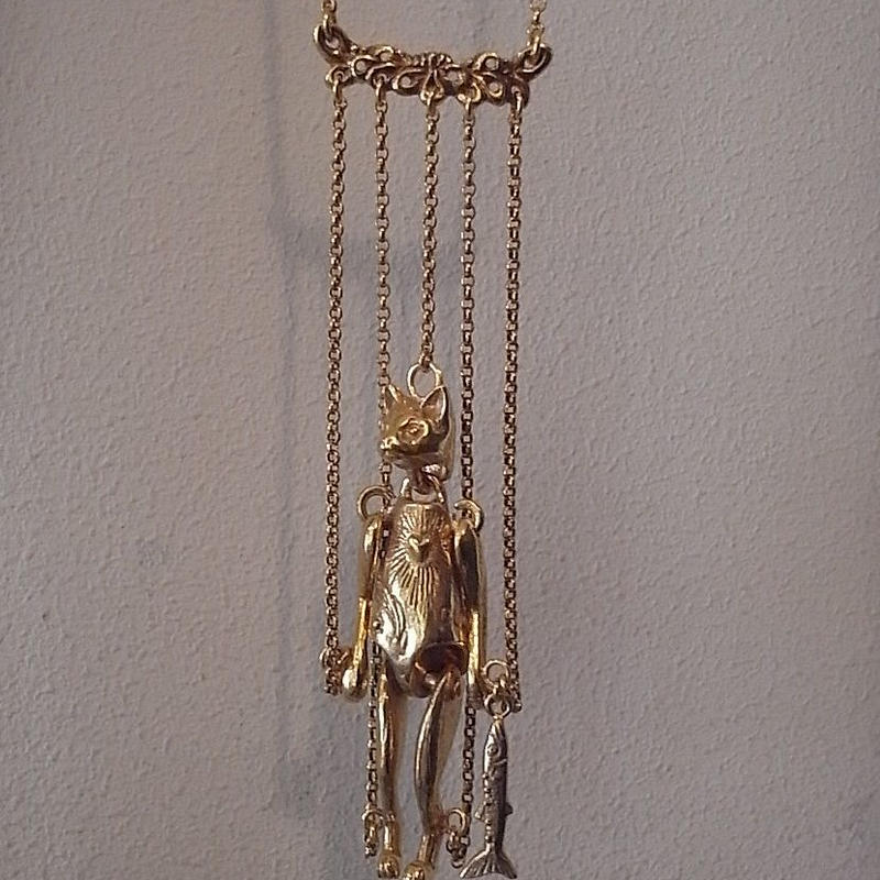 Culoyon Marionette Cat Fish ゴールド Goldandb