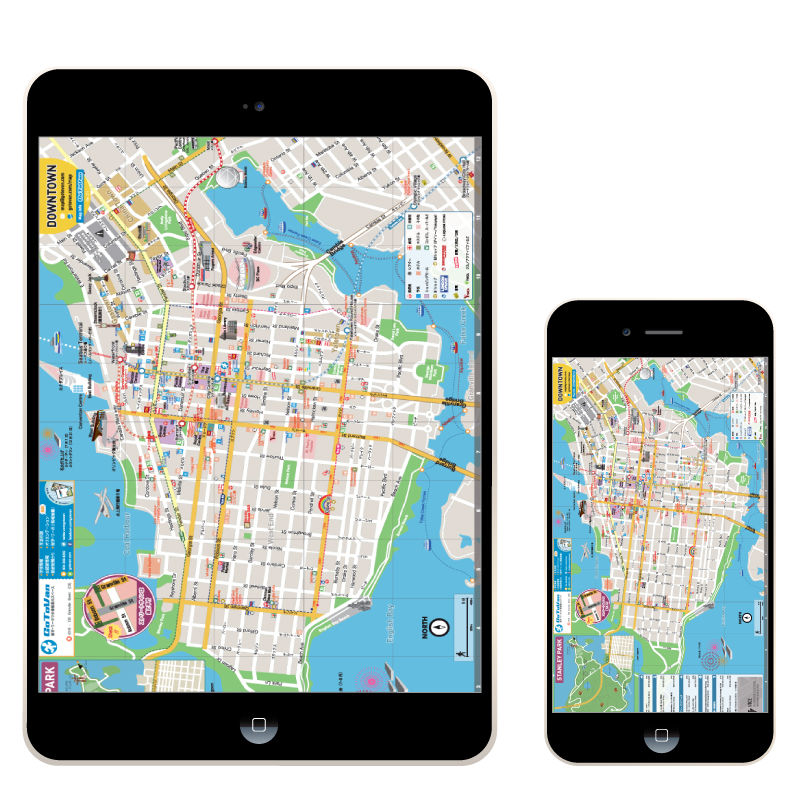 バンクーバー マップ ダウンタウン版 ダウンロード版 Pdf Ver 2 3 G
