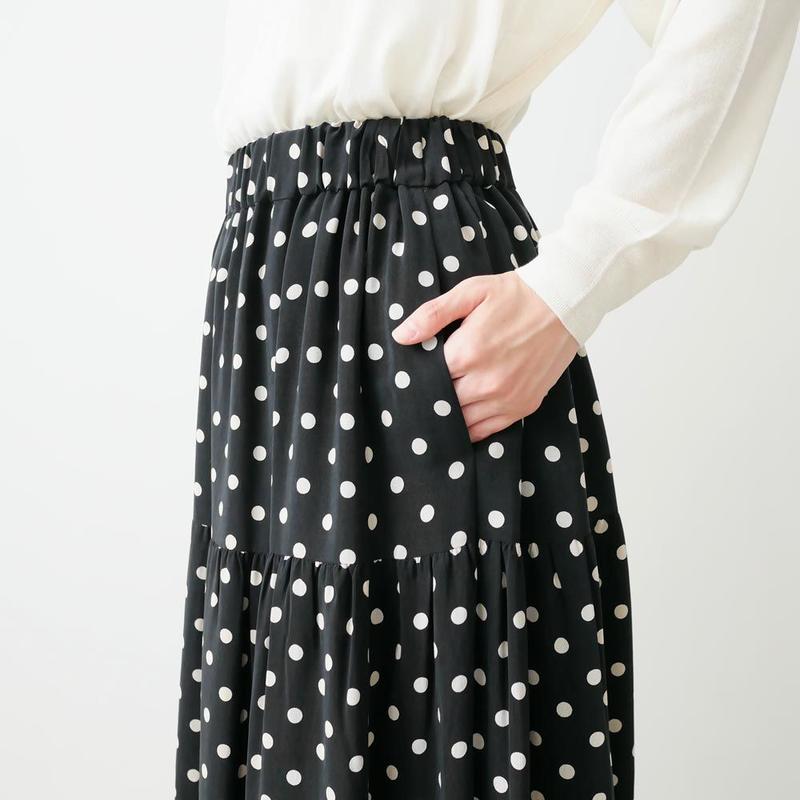 SACRA|サクラ |POLKA DOT'S SKIRT|ポルカドットスカート|1206201