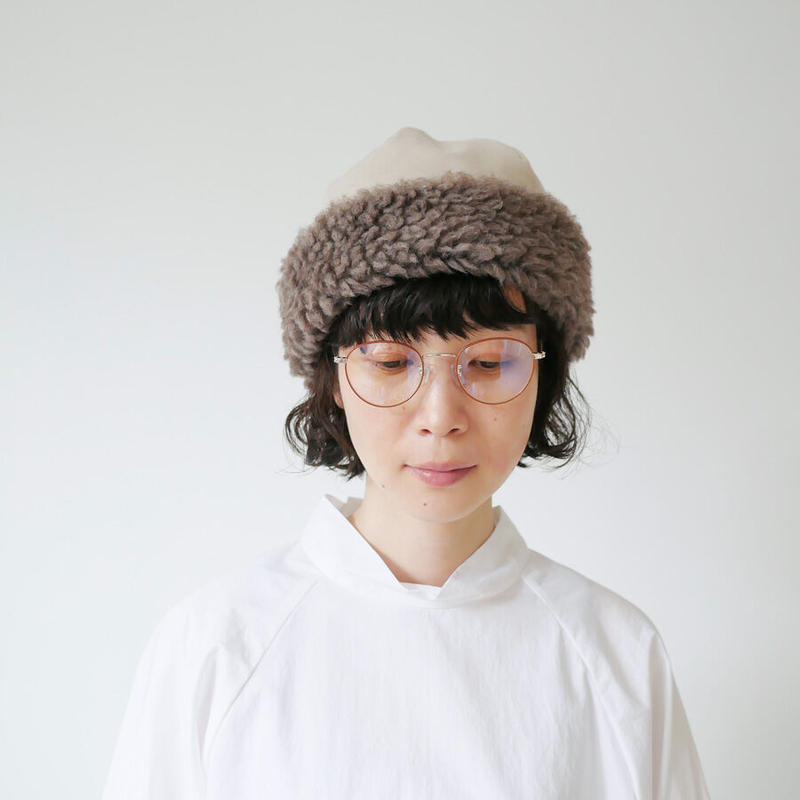 mature ha.|マチュアーハ |hood cap|ボアキャップ|MAW21-05 | G mature ha.|マチュアーハ |hood cap|ボアキャップ|MAW21-05 | G