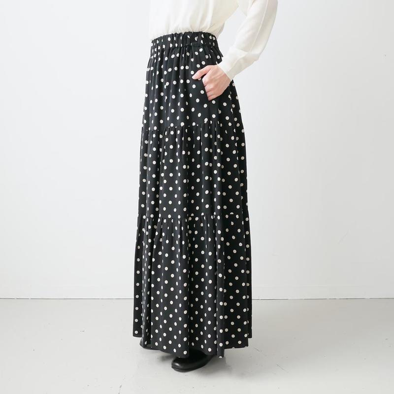 SACRA|サクラ |POLKA DOT'S SKIRT|ポルカドットスカート|1206201