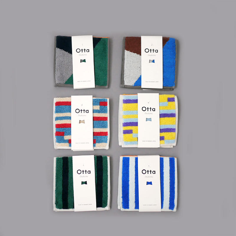 Otta オッタ 今治ハーフタオルハンカチ Gouache Fukuoka