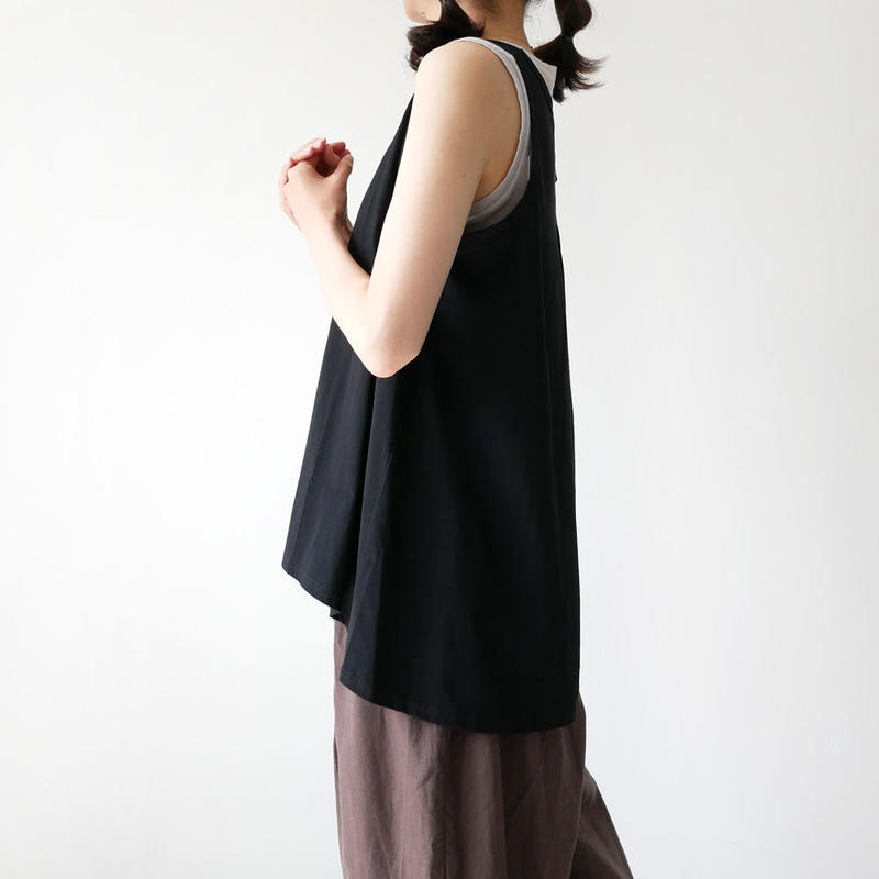 Gouache Fukuoka ガッシュ福岡 Aラインタンクトップ Black Gouac