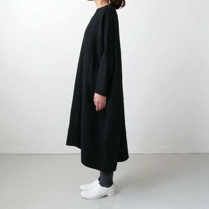 Universal Tissu ユニヴァーサルティシュ Japanリネンギャバbigワンピース