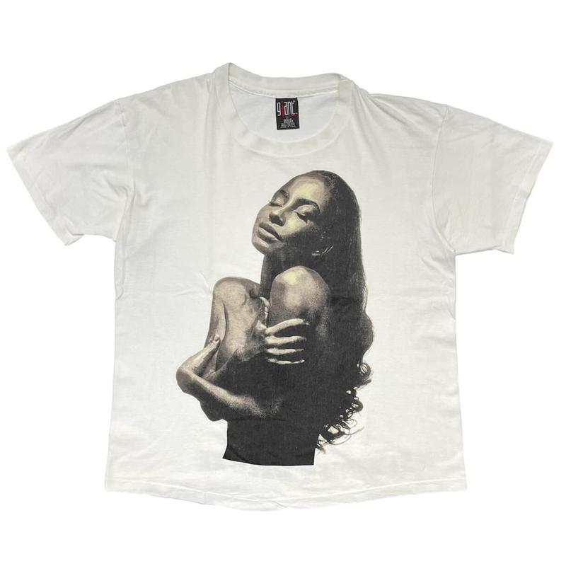 早割クーポン sade Tシャツ XL love deluxe シャーデー sacai 特注食品 Lovers SADE rock オリジナル Tシャツ ツアー シャーデー Tシャツ/カットソー(半袖/袖なし)