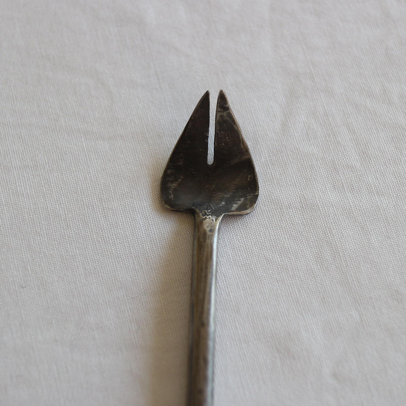 くすみ水色 鳥山高史さん スパゲティフォーク / スープレードル B