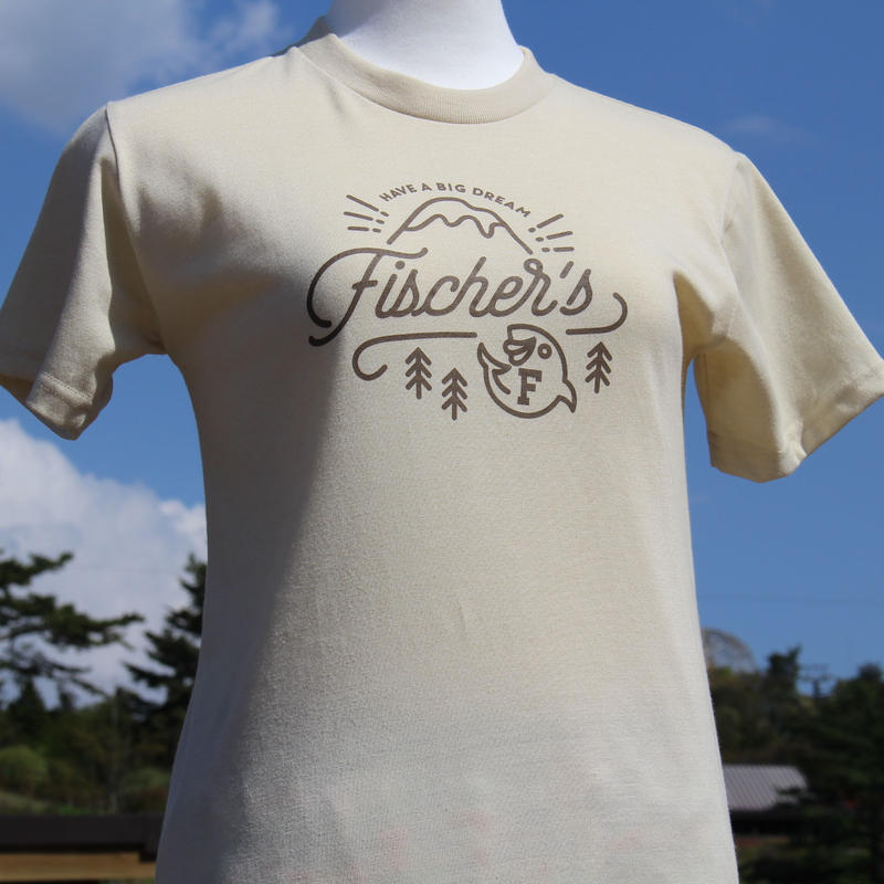 フィッシャーズ アウトドアtシャツ ベージュ Greenia Online Shop