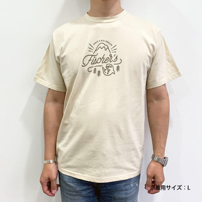 フィッシャーズ アウトドアtシャツ ベージュ Greenia Online Shop