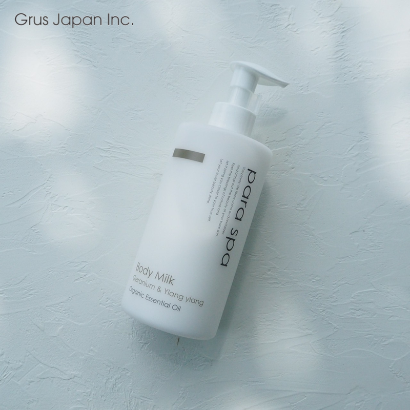 正規取扱店 Paraspa ボディミルク ゼラニウム イランイラン 295ml Gj