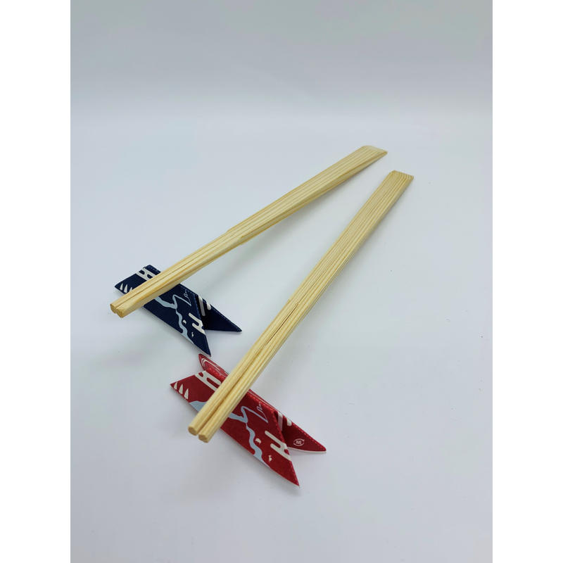 ありがとうが溢れる割り箸 天削げ箸21cm 中身のみ 1000膳 1膳12円税抜 郡上割り箸