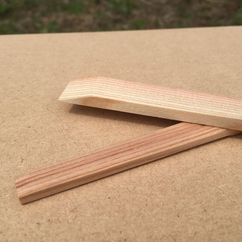 郡上割り箸 天削げ箸24cm 白 茶 混 100膳 1膳14円税抜 郡上割り箸