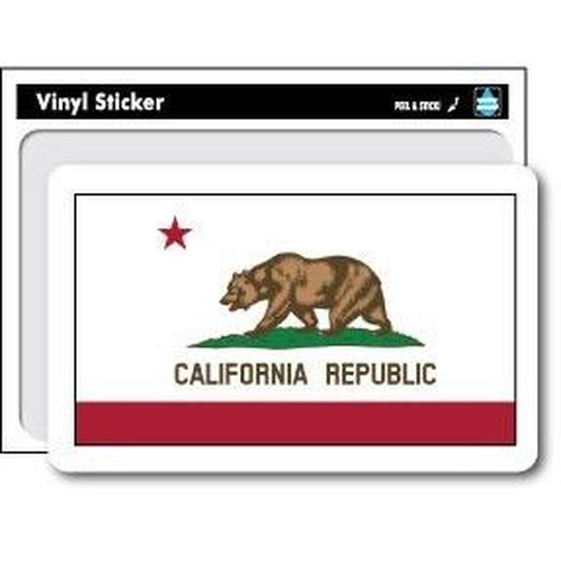 州旗ステッカー カリフォルニア州 California Gurirubooth C 州旗ステッカー カリフォルニア州 California Gurirubooth C