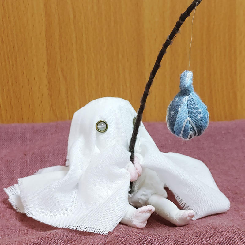 シーツオバケのぬいぐるみ 魚水屋