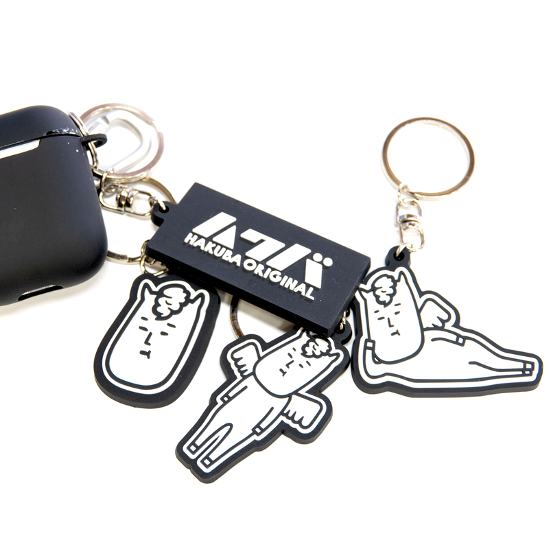 オリジナルラバーキーホルダー Hakuba Original