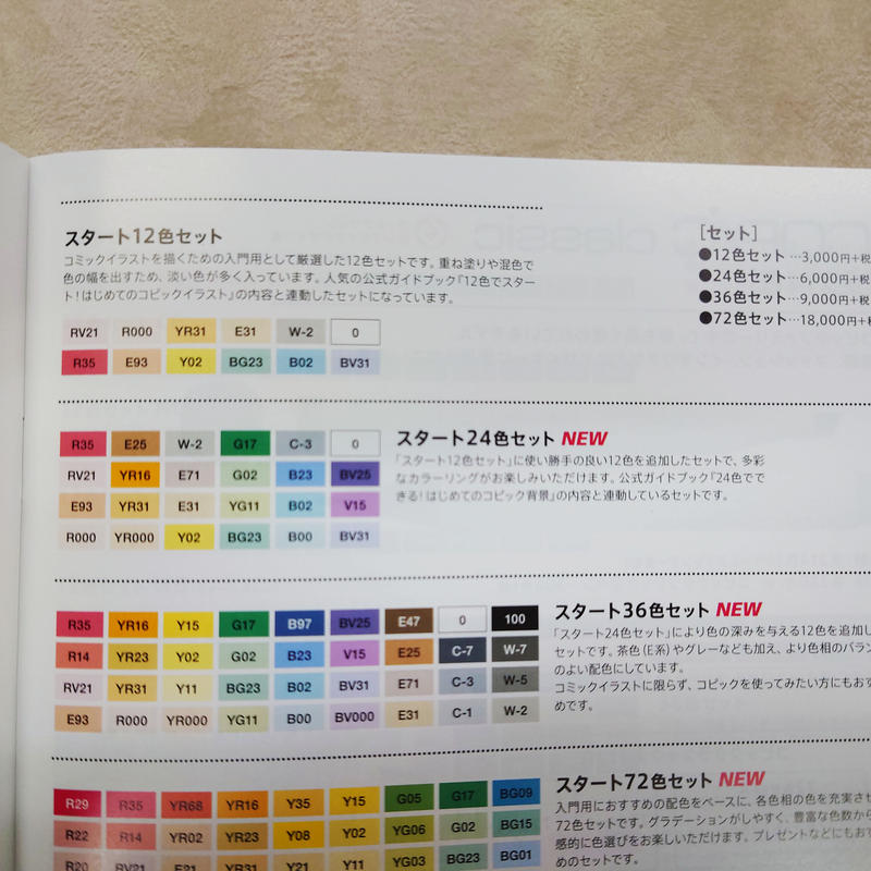 コピックチャオ スタート12色セット 白秀堂 Select Shop By三代目