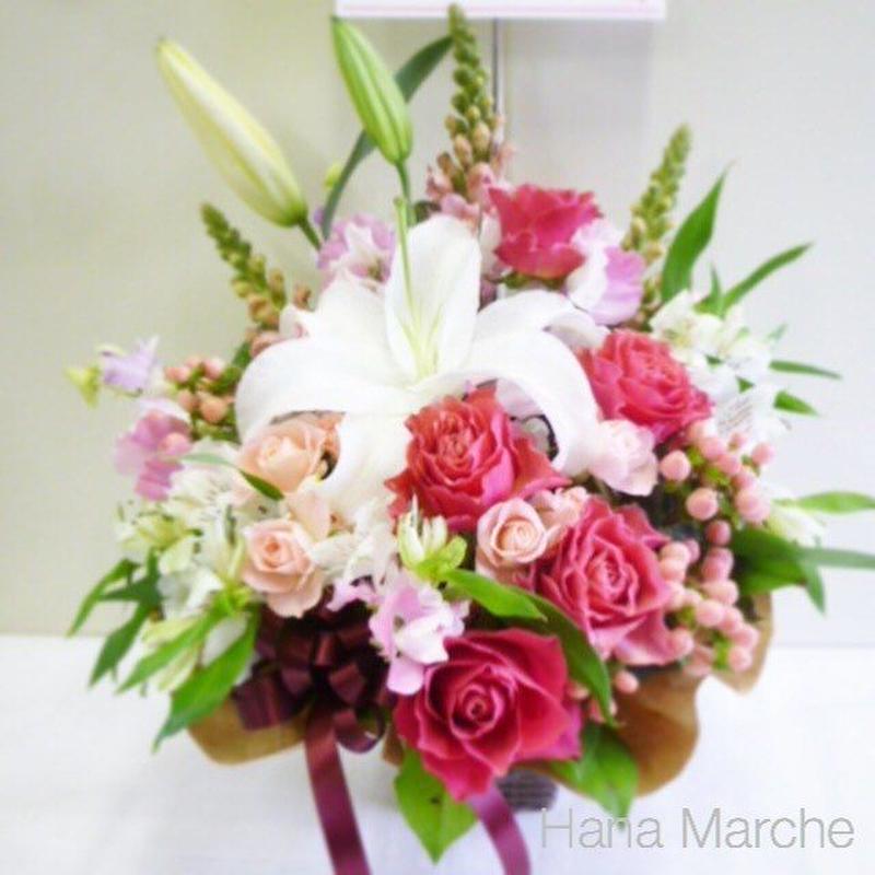 定期お届け便 季節花のアレンジメント 10 000円 Hana Marche