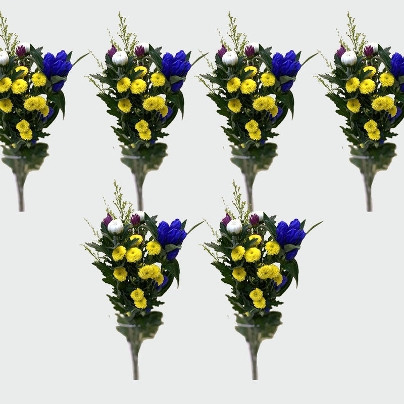 お試し1回用 季節の仏花 菊花束 6束セット 2 800円送料別 花の美里流通センター お試し1回用 季節の仏花 菊花束 6束セット 2 800円送料別 花の美里流通センター