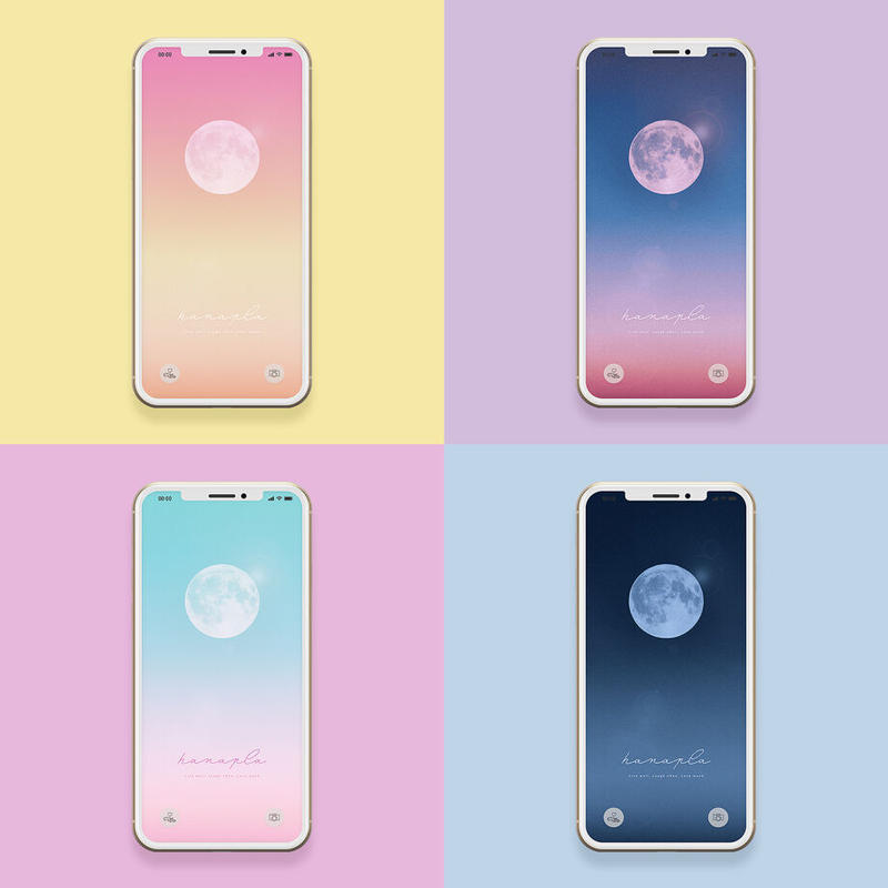 恋の願いを叶える 恋愛運アップの満月 ストロベリームーン のスマホ壁紙 おしゃれ待ち受け