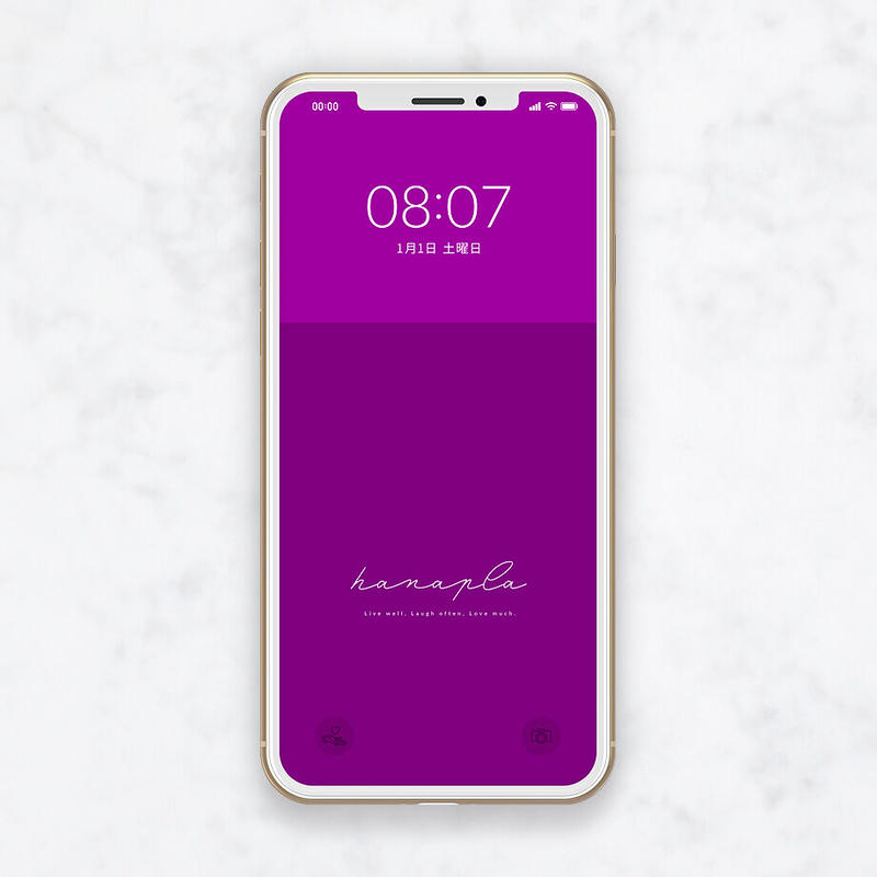 トレンドカラー ベルベットバイオレットのスマホ壁紙 Hanapla おしゃれ待ち受け画面