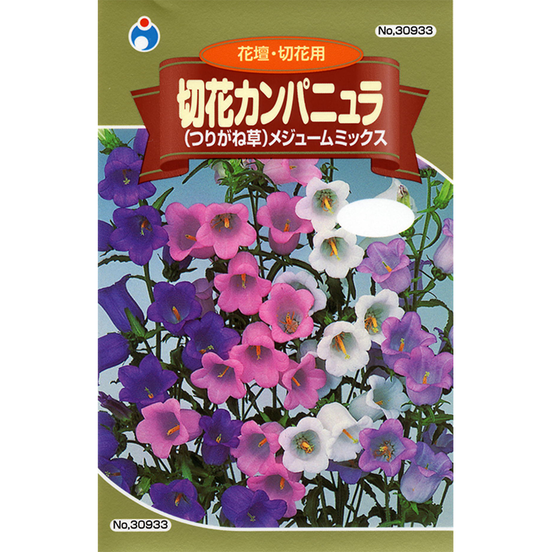 切花カンパニュラメジュームミックス 送料込 種セット 4g ギフト 花さ