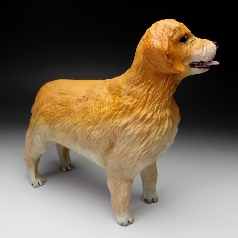 ロイヤル・コペンハーゲン　ゴールデンレトリバー 　犬　愛犬　陶器 置物 ロイヤル・コペンハーゲン ゴールデンレトリバー 犬 愛犬 陶器 置物