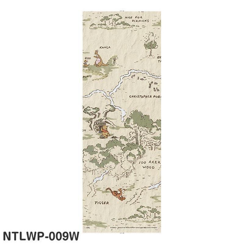 くまのプーさん壁紙 地図 97cm 265cm Ntlwp 009w Asahipen D