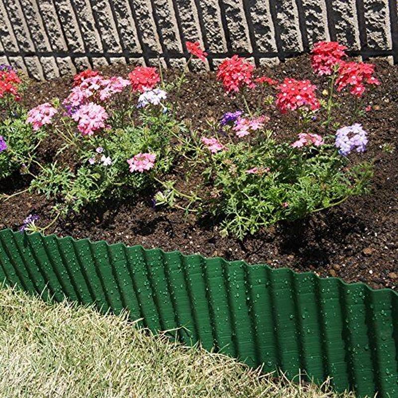 ガーデンウォール グリーン１ ５ｘ １５ｃｍｘ８ｍ 土留め 花壇 Asahipen Diy