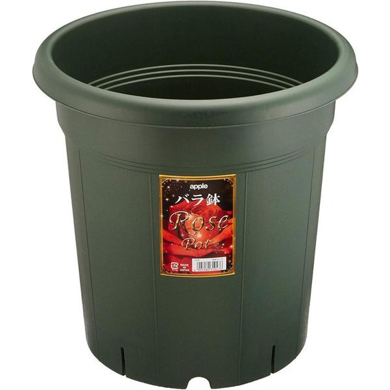 バラ鉢 12号 グリーン アップルウェアー 植木鉢 プランター バラ ローズガーデン As