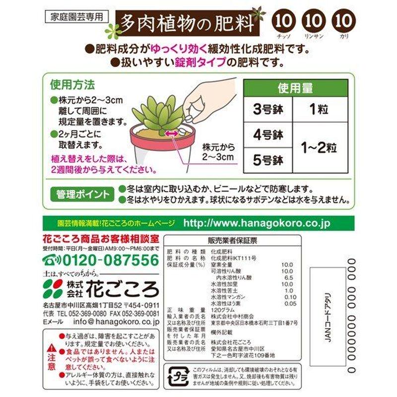 多肉植物の肥料 1g 多肉植物 ハオルシア サボテン 肥料 Asahipen Diy