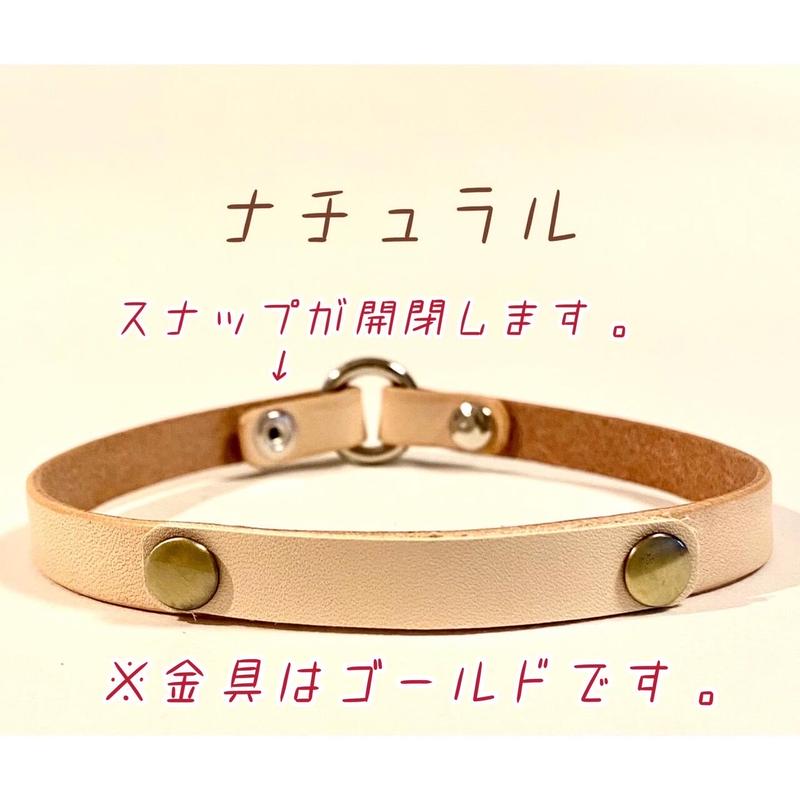 レザー迷子札チョーカー ハッピー犬屋敷ショップ