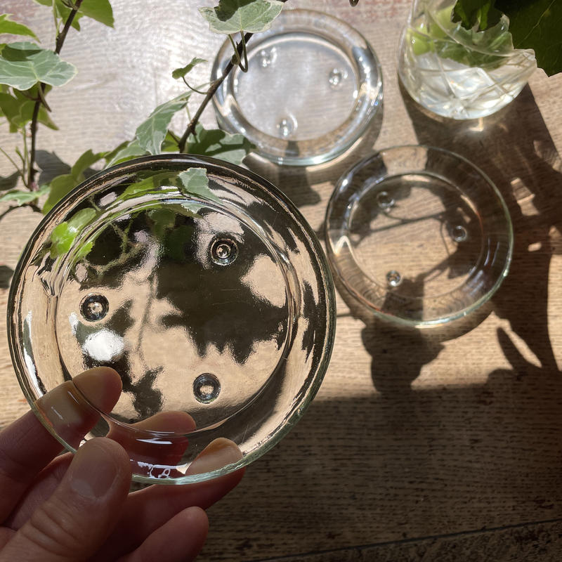 ガラスのコースター Usaヴィンテージ Hapun ガラスのコースター Usaヴィンテージ Hapun