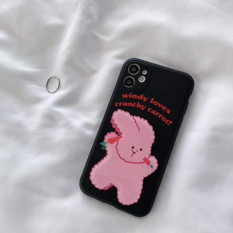 うさぎ Iphone ケース 韓国 グリップ Iphone12pro ケース スタンド Iph