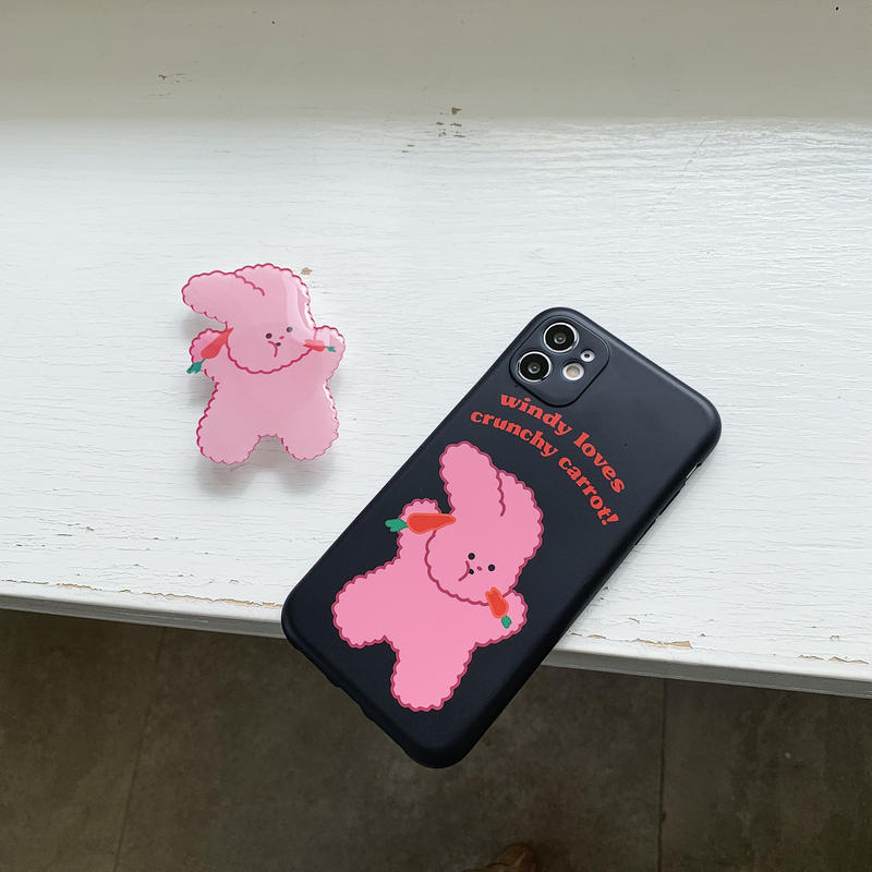 うさぎ Iphone ケース 韓国 グリップ Iphone12pro ケース スタンド Iph