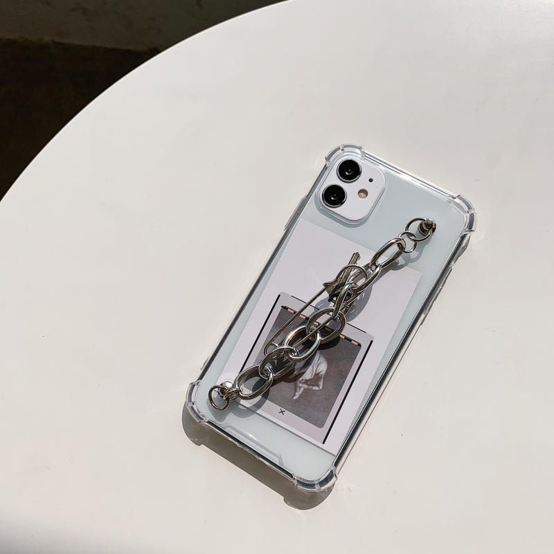 N063 Iphoneケース 透明 ステッカー Iphone13 12pro 11ケース 落