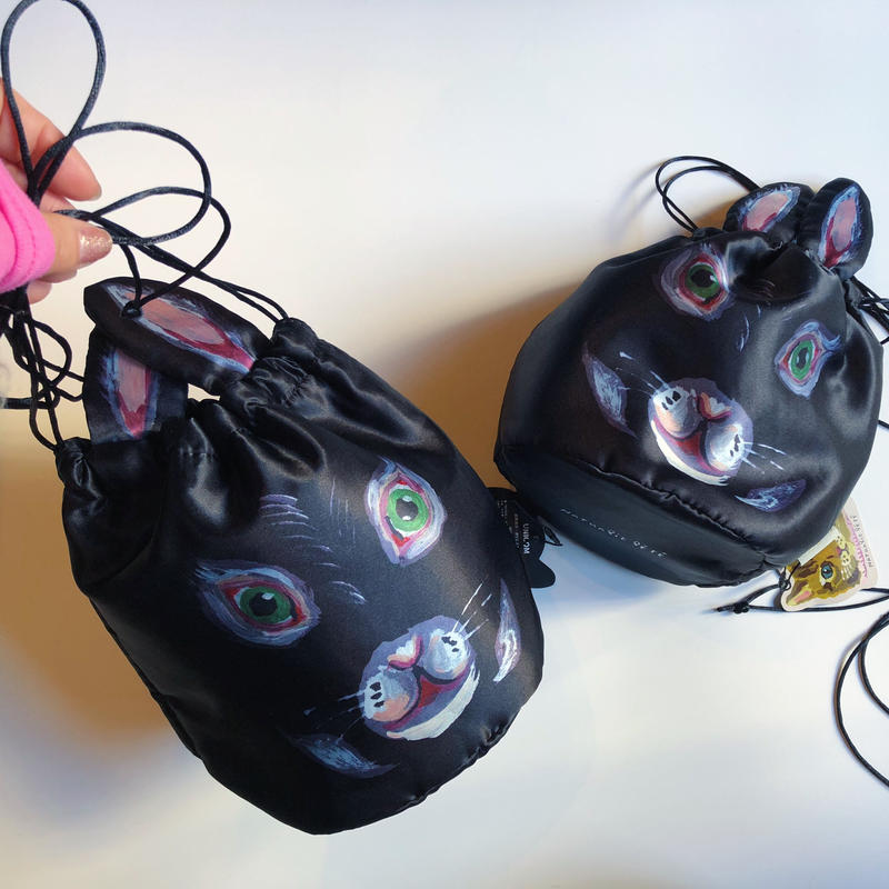 Nathalie Lete ナタリーレテ うさぎの巾着バッグ Havane