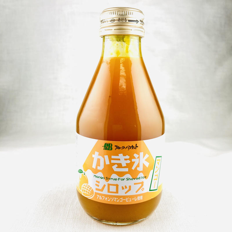 フルーツバスケット かき氷シロップ マンゴー 180ml Healthroad