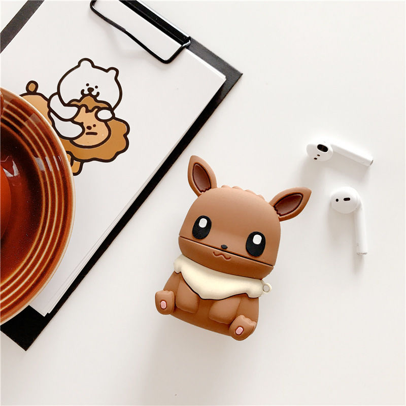 イーブイ エアーポッズケース Airpods Case ケース カバー アップル イヤホンケ