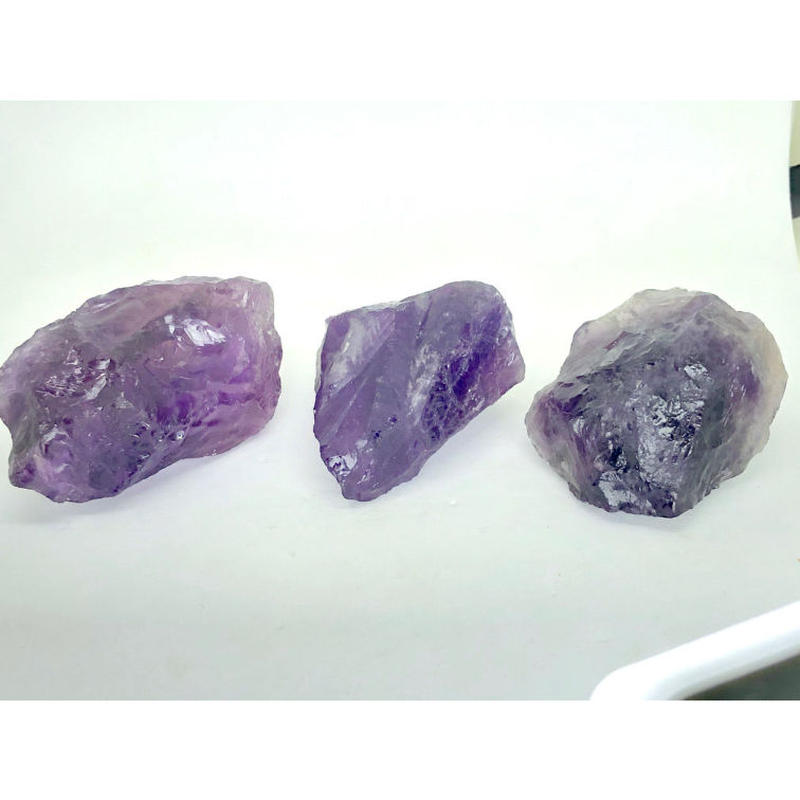 宝石品質 アメジスト 特大ラフカット 極濃紫色 超透明感 へし屋オンラインストア