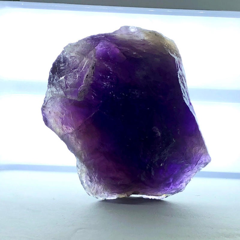 宝石品質 アメジスト 特大ラフカット 極濃紫色 超透明感 へし屋オンラインストア