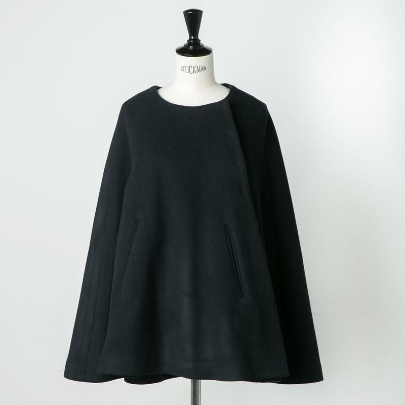VERY掲載商品】ケープコート ネイビー | HEVE