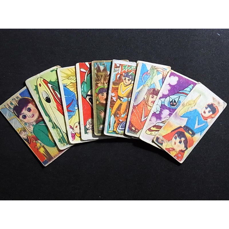 角型めんこ スーパージェッター 11枚セット レトロ スタイル