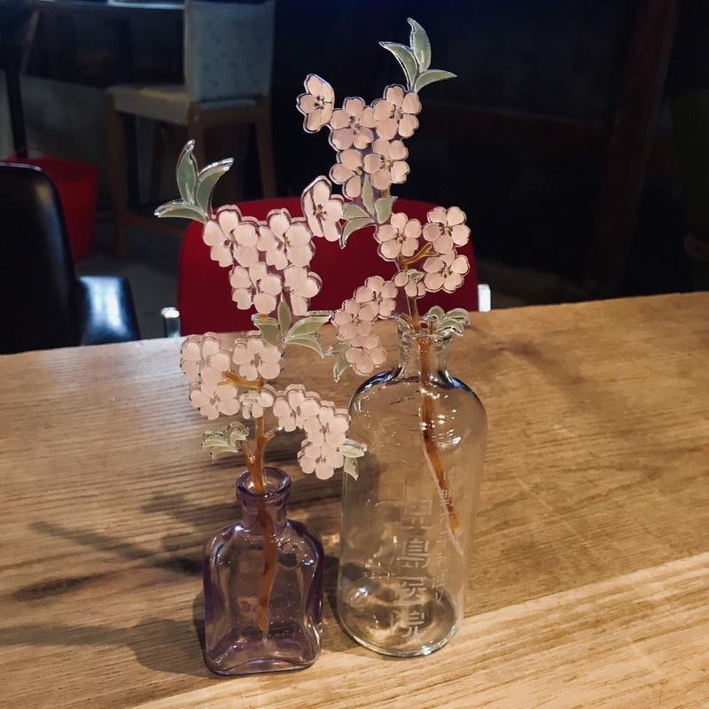 枯れない花 桜 Kae Acrylic High Me Tokyo