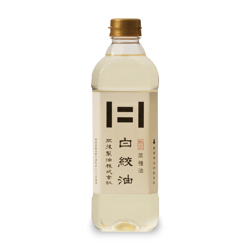 純正 菜種白絞油 600g 肥後製油store