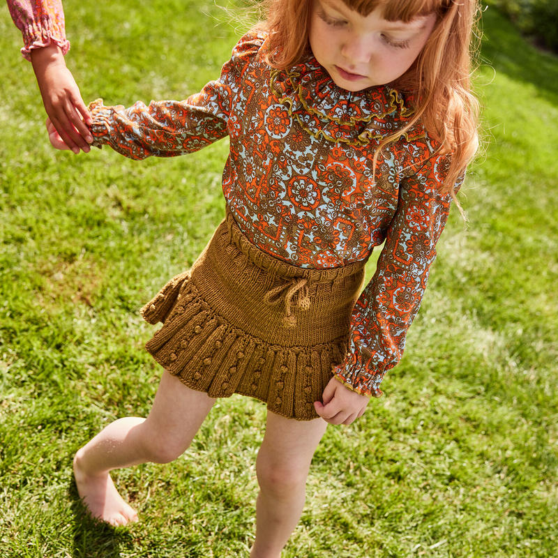 専用　Misha & Puff  popcorn Skating Skirt Authorized Retailer] Overseas Children's Clothing Specialty