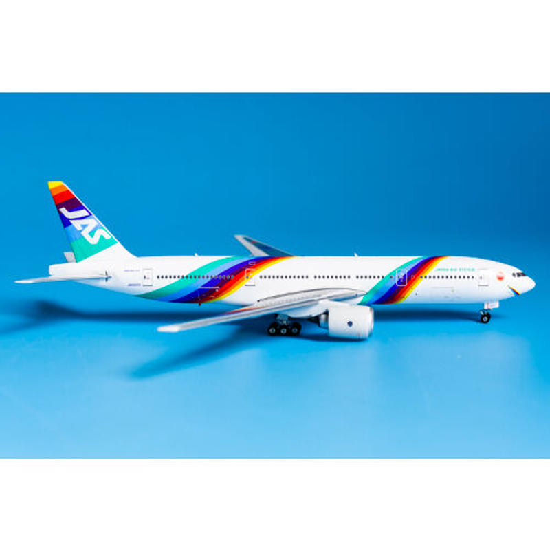 JAS 日本エアシステム ボーイング777 パックミン1/100スケール