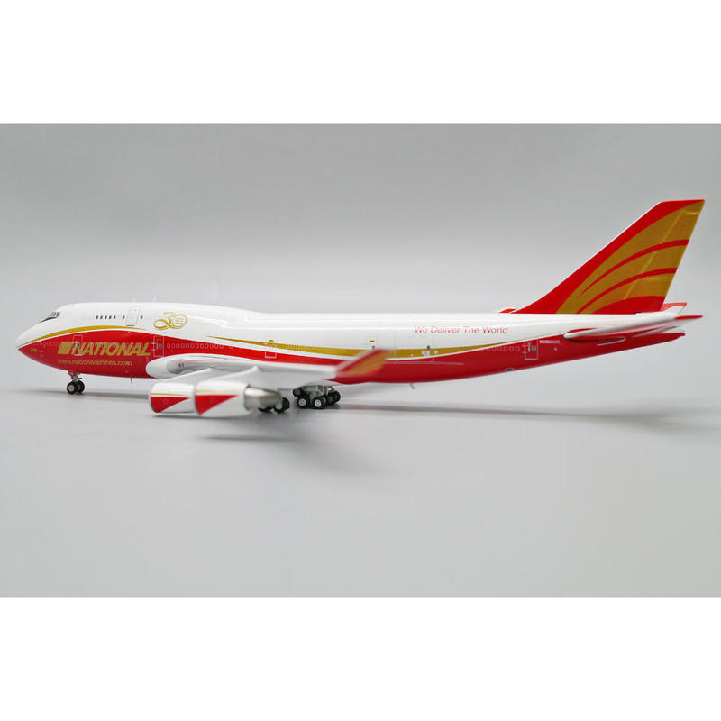 激レア ナショナル航空 747-100 Aeroclassics 1/400