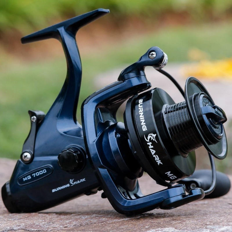 新品 スピニングリール 釣り道具 フィッシング Mg7000 鯉釣り 高速 高性能ベアリング