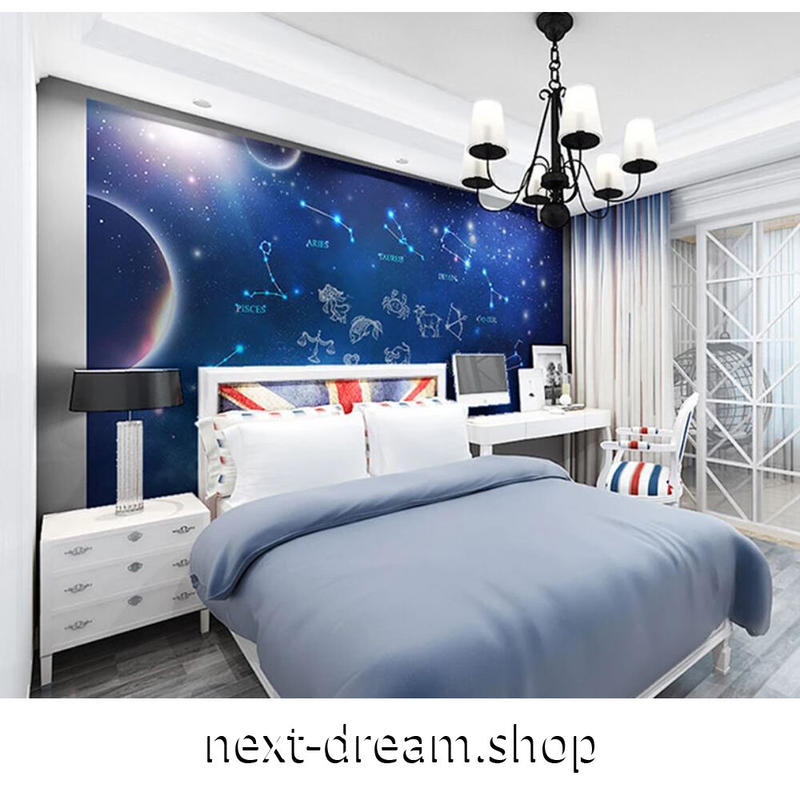 カスタム３d壁紙 1ピース 1 星座 宇宙 プラネタリウム 子供部屋 リビング 寝室 ショッ