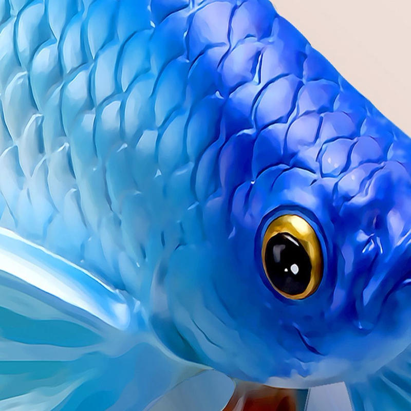 ３d 壁紙 1ピース 1 立体アート 金魚 パール Diy リフォーム インテリア 部屋 寝